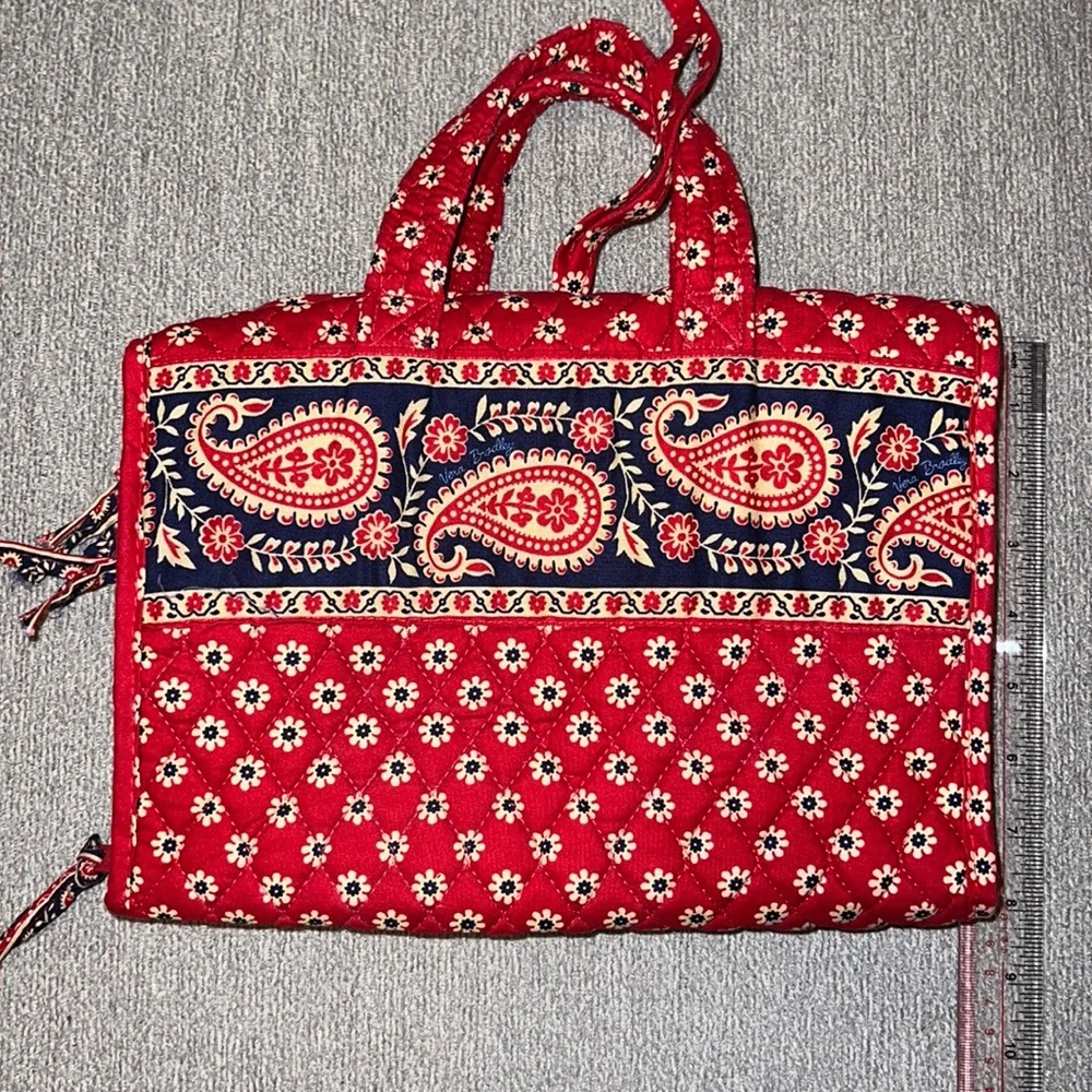 Vera Bradley Large Red Travel Bag Organizer (EUC)
